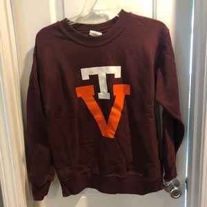 Virginia Tech crew neck - adult small
